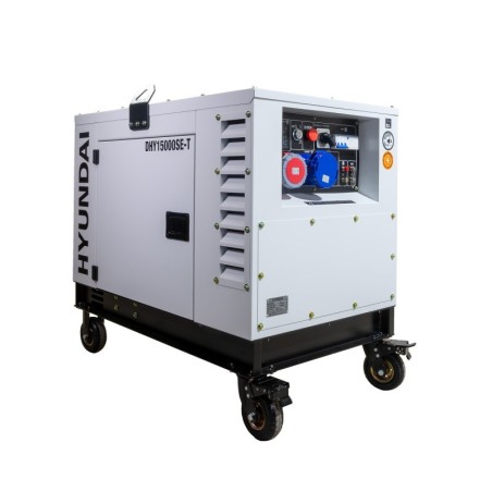 Generador  Diésel Full Power Hyundai Silent Serie Pro 12kw/15kva - DHY