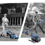 HYLM3801-58V-SET Promo Pack Cortacésped + Cortadores a batería