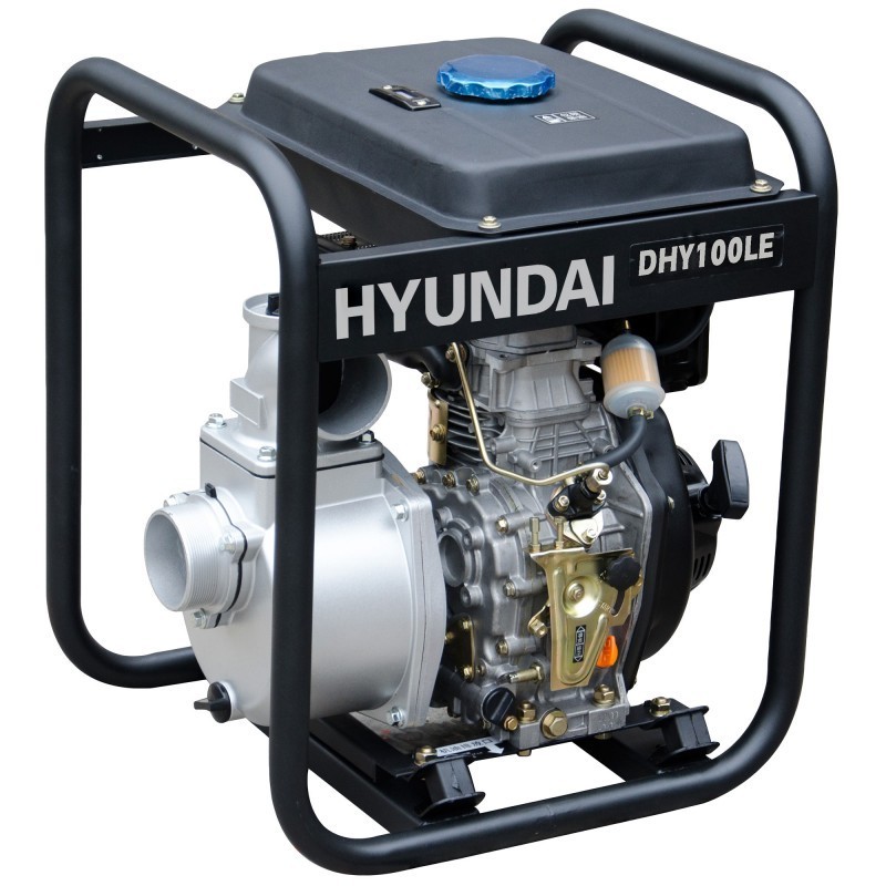 Motobomba Diésel Hyundai Aguas Limpias - DHY100LE