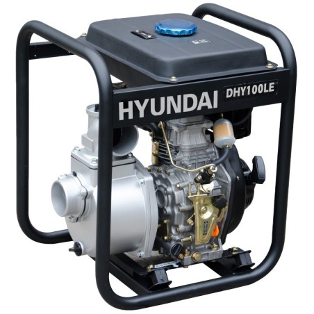 Motobomba Diésel Hyundai DHY100LE | 1600 L/min | 4"