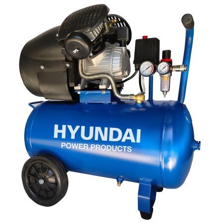 Compresor de aire de transmisión directa Hyundai HYAC50-31V 50 litros