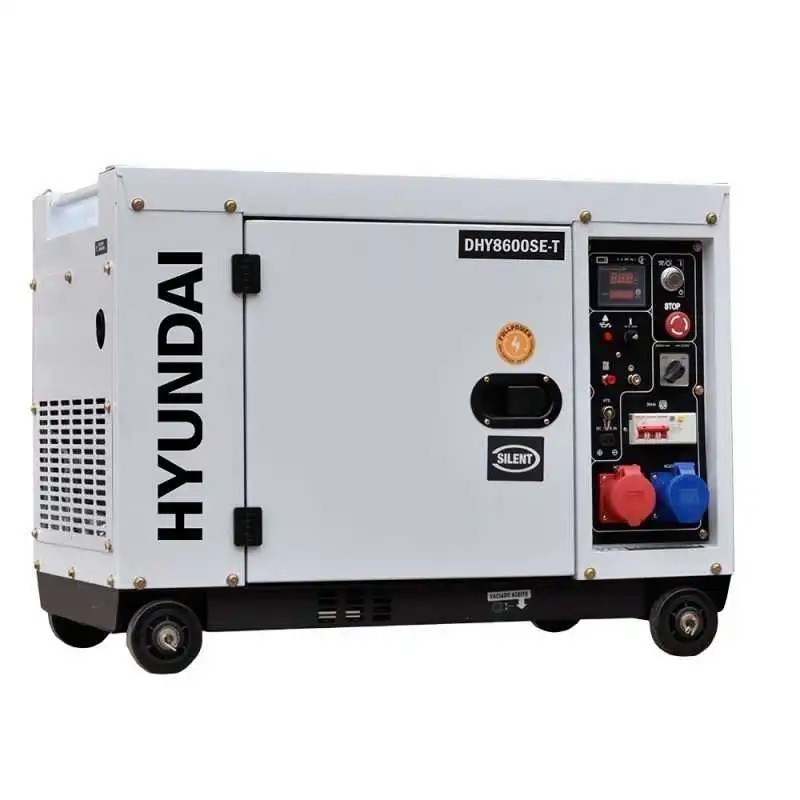 Generador Diésel Trifásico Hyundai 10,6 KVA Silent Serie Pro - DHY10000SE-T