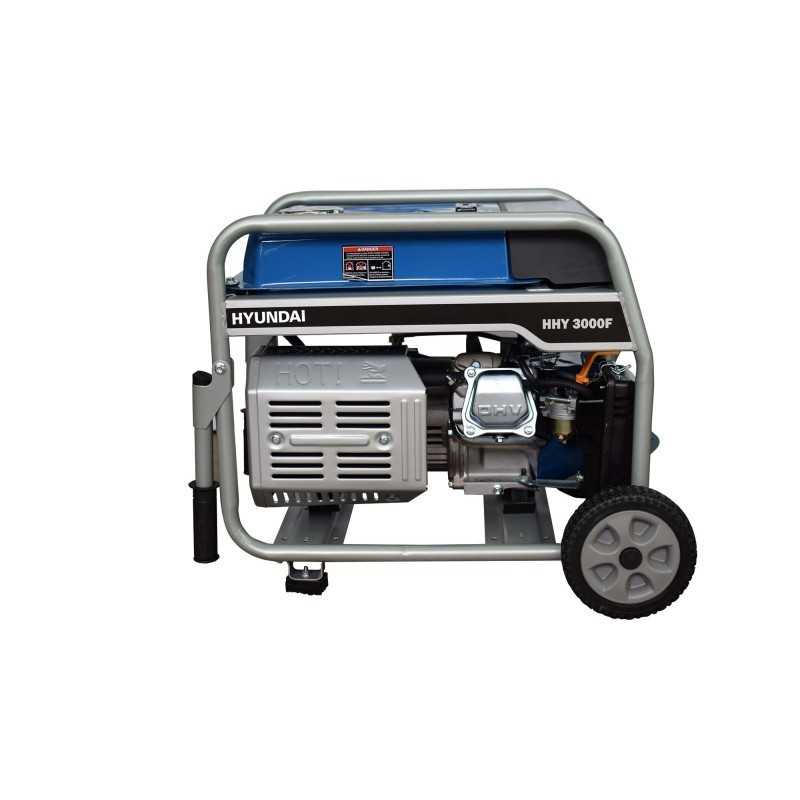 Generador Gasolina Monofásico Hyundai Serie Home-HY3000FK -