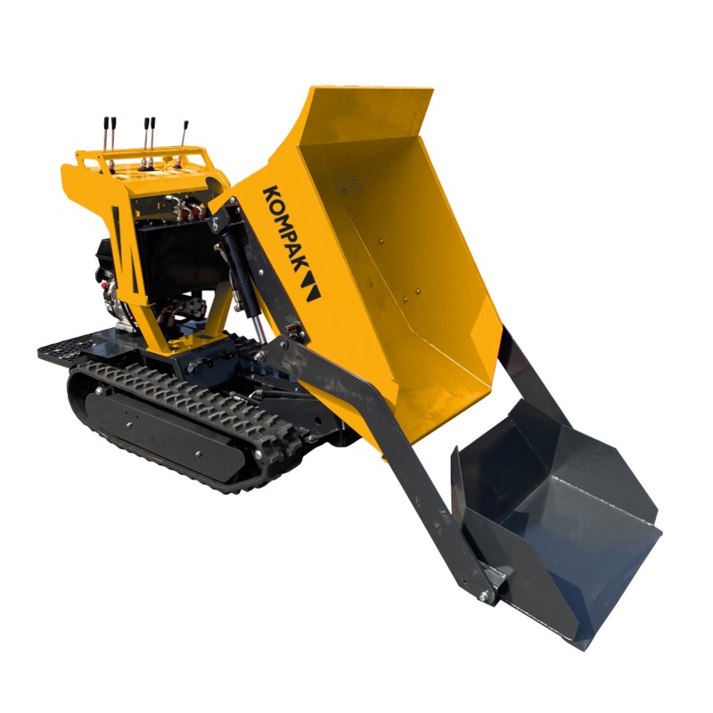 Carretilla de Oruga Kompak KP-MB500FH Motor 9HP Hidráulica 500kg