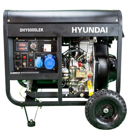 Generador Diésel Hyundai DHY6000LEK | 5,5 kW ATS