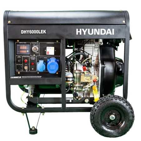 Generador Diésel Monofásico Hyundai Serie Pro 5500 W - DHY6000LEK