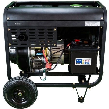 Generador Diésel Monofásico Hyundai 5500W Serie Pro - DHY6000LEK