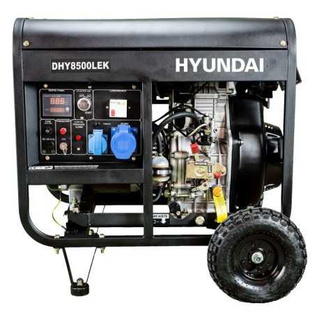 Generador Diésel Monofásico Hyundai Serie Pro 6500 W - DHY8500LEK