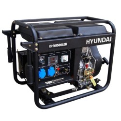 HY-DHY8500LEK Generador Diésel Monofásico Abierto 6,5 KW Hyundai