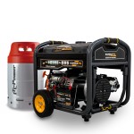Generador Trifásico Dual Fuel Kompak KP-K10000TET-DF 9 KVA