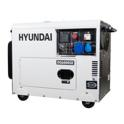 Generador Diésel Insonorizado Hyundai DHY6000SE 5.3KW ATS