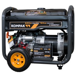 Generador Gasolina con AVR KOMPAK FULLPOWER 10, kVA - KP-K10000TE-T | Maquinaria Kompak - Ref: KP-K10000TE-T