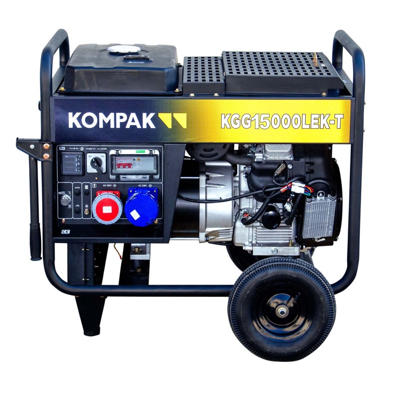 Generador Kompak KP-KGG15000LEKT 15kva Full Power ATS en Ciudad Real