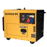 Generador Kompak Diésel Insonorizado - KP-K8000SE-T | Maquinaria Kompak - Ref: KP-K8000SE-T