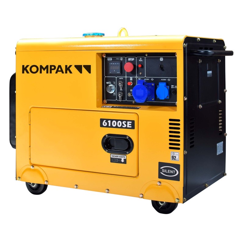 Generador Silent Kompak KP-6100SE 5.3 KW Generador Silent Kompak KP-6100SE 5.3 KW