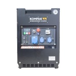 Generador Diésel Insonorizado de 8kVA KOMPAK KD8000SET-CAMO | Maquinaria Kompak - Ref: KD8000SET-CAMO