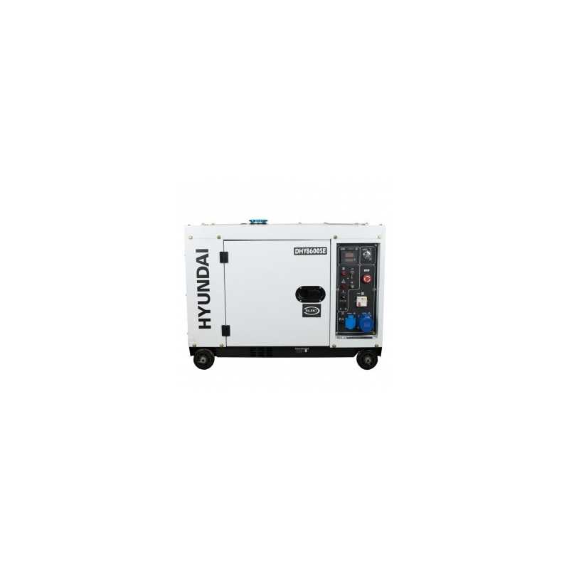 Generador Diesel Monofásico Silent Serie Pro 6300 W  - DHY8600SE