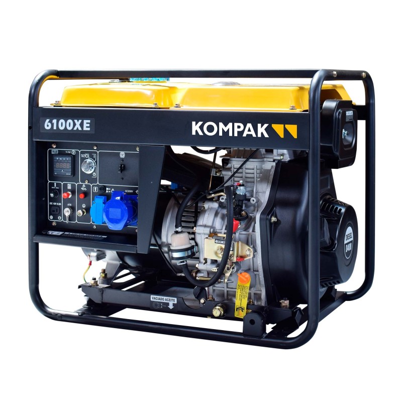 Generador Diésel Kompak 5,5 kw - KP-6100XE