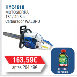 Motosierra Gasolina Hyundai 46 c.c - HYC4618