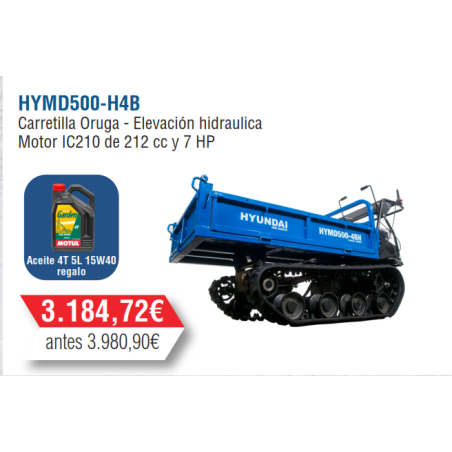 Carretilla Oruga Gasolina Hyundai - HYMD500-H4B