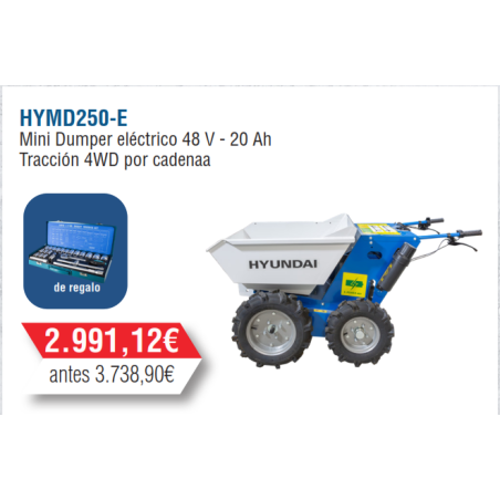 Mini Dumper a Batería Hyundai- HYMD250-E