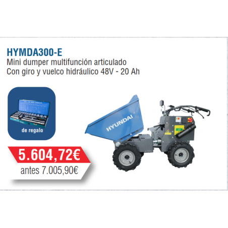 Mini Dumper a Batería Hyundai - HYMDA300-E