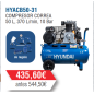 Compresor Serie Pro Hyundai Monofásico 50 Litros-HYACB50-31