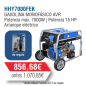 Generador Gasolina Monofásico Hyundai 5500W Serie Home-HY7000FEK