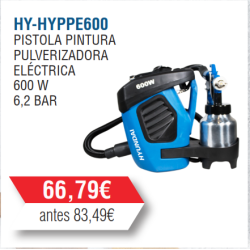 Pistola Pintura Eléctrica Hyundai - HY-HYPPE600-