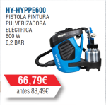 Pistola Pintura Eléctrica Hyundai - HY-HYPPE600-
