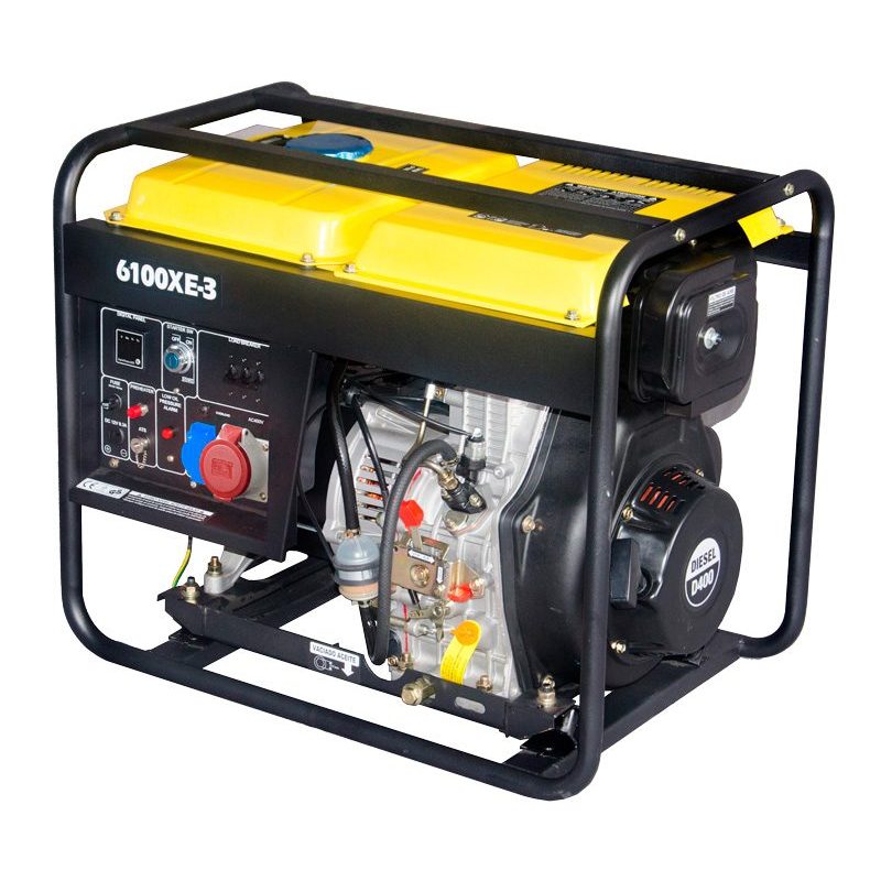 Generador Diésel Kompak KP-6100XE-3 (Trifásico) 6.60 KVA