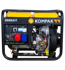 Generador Diésel Kompak KP-8000LE-T | Full Power