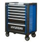Carro de Herramientas Profesional Hyundai K292-6 - 292 Piezas - 6 Cajones Equipados Carro de Herramientas Profesional Hyundai K292-6 - 292 Piezas - 6 Cajones Equipados