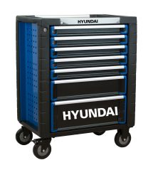 Carro de Herramientas Profesional Hyundai K292-6 - 292 Piezas - 6 Cajones Equipados