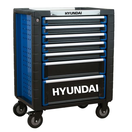 Carro de Herramientas Profesional Hyundai K292-6 - 292 Piezas - 6 Cajones Equipados