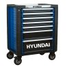Carro de Herramientas Profesional Hyundai K292-6 - 292 Piezas - 6 Cajones Equipados