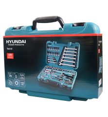 Maletín de Herramientas Hyundai K70 | Kit Mecánica 70 Piezas
