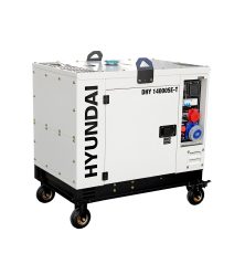 Generador Diésel Bicilíndrico Hyundai DHY14000SE-T Insonorizado 13,8 kVA Trifásico/Monofásico