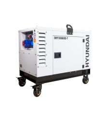 Generador Diésel Bicilíndrico Hyundai DHY16000SE-T Insonorizado 16,3 kVA Trifásico/Monofásico