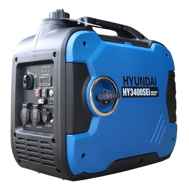 Generador Inverter  Gasolina insonorizado Hyundai 3400W  - HY3400SEi