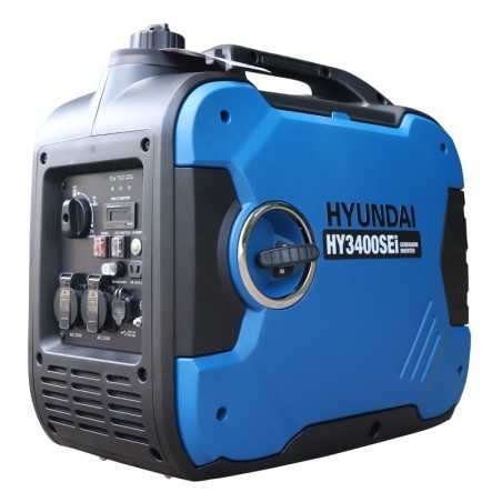 Generador Inverter  Gasolina insonorizado Hyundai 3400W  - HY3400SEi
