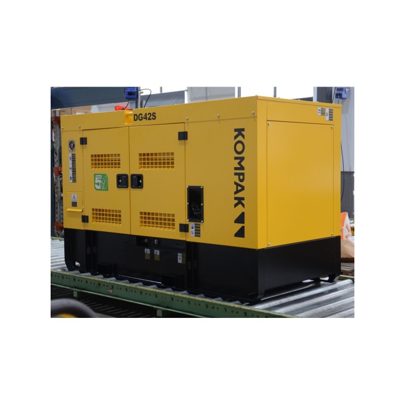 Grupo Electrógeno Diésel Insonorizado Kompak de 41,3kVA - KP-DG42S en Sevilla