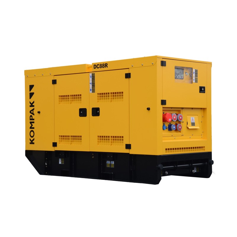 Grupo Electrógeno Insonorizado de 88kVA Kompak - KP-DC88R en Castellón