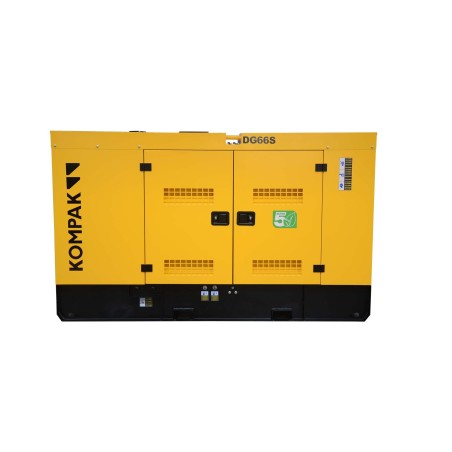 Grupo Electrógeno Diésel Insonorizado Kompak de 66kVA - KP-DG66S