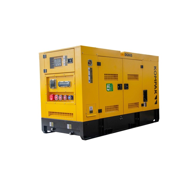Grupo Electrógeno Diésel Insonorizado Kompak de 66kVA - KP-DG66S en Valencia