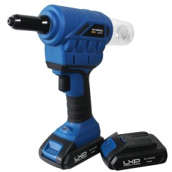 Remachadora a Batería 18V Hyundai HYBR2201 | Kit Completo