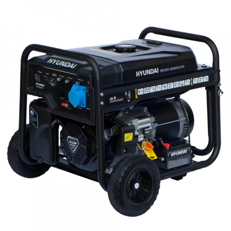 Generador Monofásico Gasolina Hyundai 8500 W Serie Pro - HY10100LEK