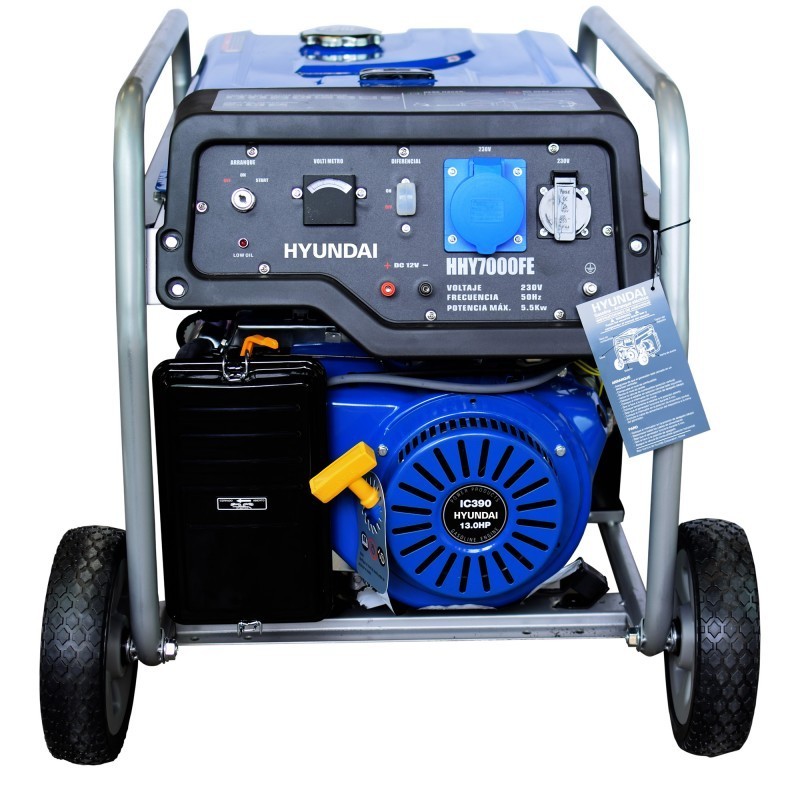 Recambios GENERADOR HYUNDAI HOME SERIE 6,5 kw Eléctrico con ruedas