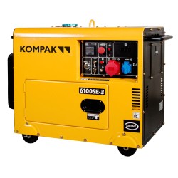 Generador Silent Kompak KP-6100SE-3 (Trifásico) 6.6 KVA