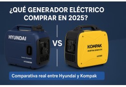 ¿Qué generador eléctrico comprar en 2025? Comparativa real entre Hyundai y Kompak ¿Qué generador eléctrico comprar en 2025? Comparativa real entre Hyundai y Kompak
